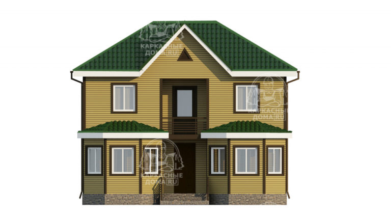 каркасный дом Авгит 9x7 Москва