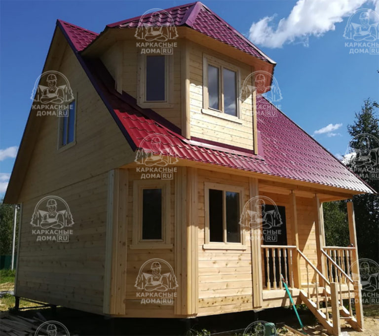 проект каркасного дома Авантюрин Москва