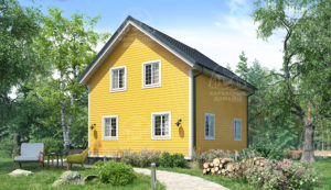 проект каркасного дома Аметист Москва