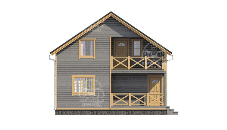 проект каркасного дома Алмаз Москва