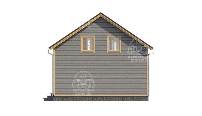 строительство каркасника 8x8 под ключ