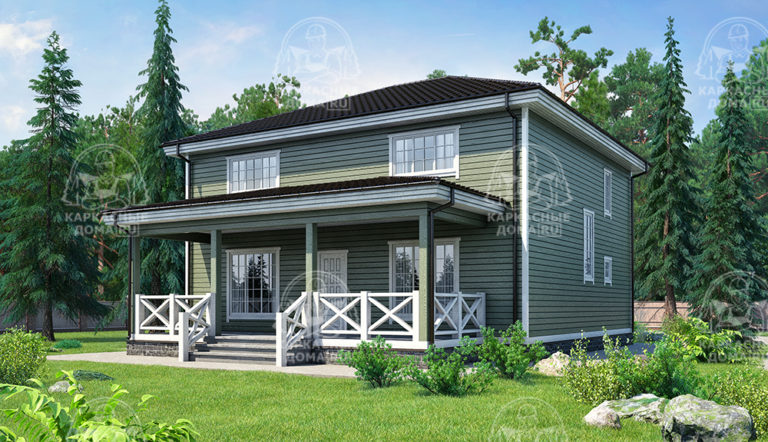 проект каркасного дома Агат Москва