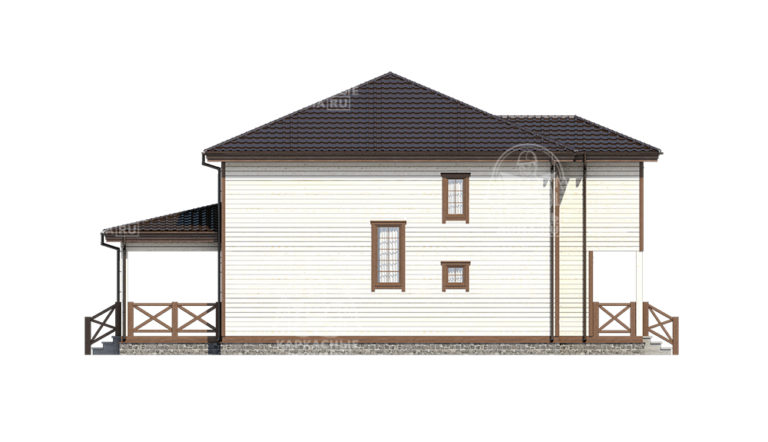 строительство каркасника 15,5x11 под ключ