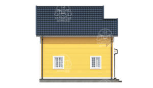 каркасный дом 8,5x8 Москва