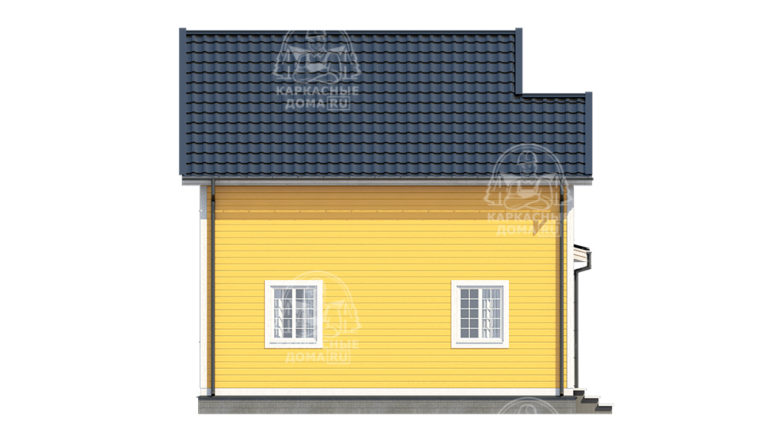 каркасный дом 8,5x8 Москва