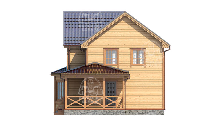 каркасный дом 12,5x8,5 Москва