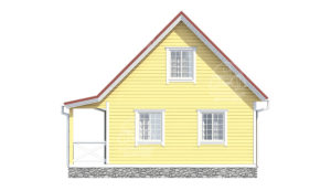 проект каркасного дома Апатит Москва