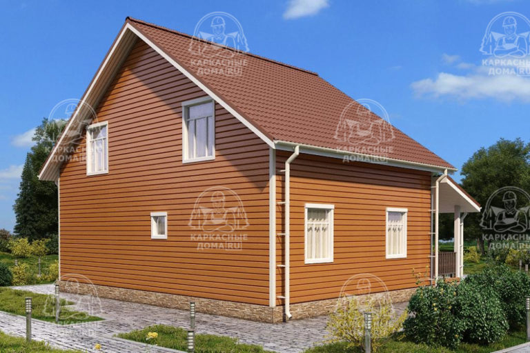 проект каркасного дома Хризоколла Москва