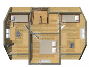 проект каркасного дома Адулярий Москва