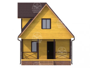 каркасный дом Адулярий под ключ