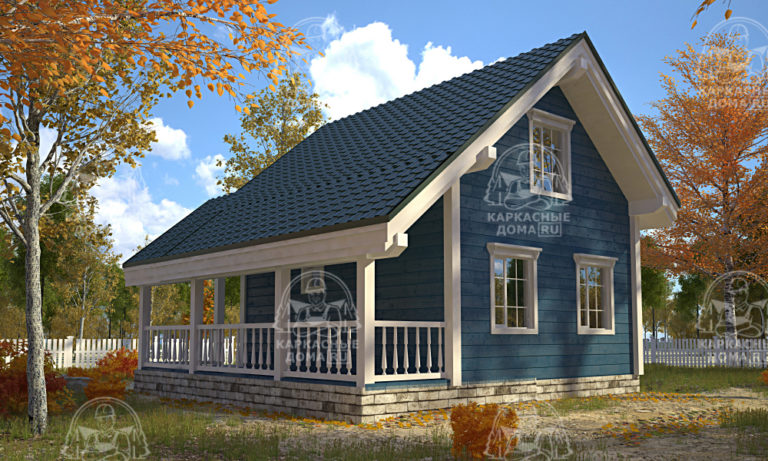 проект каркасного дома Титанит Москва