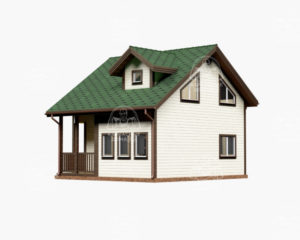 каркасный дом Гелиодор под ключ