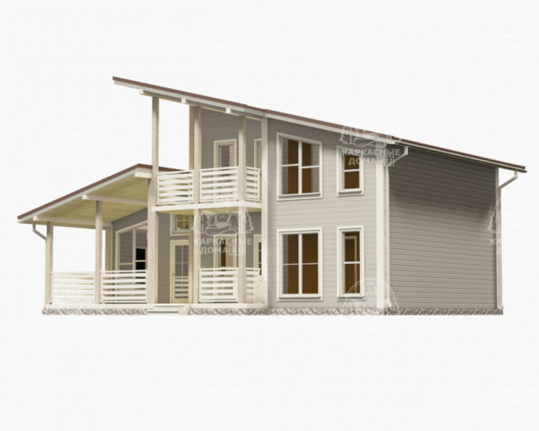 каркасный дом 12x10 Эльбаит Москва