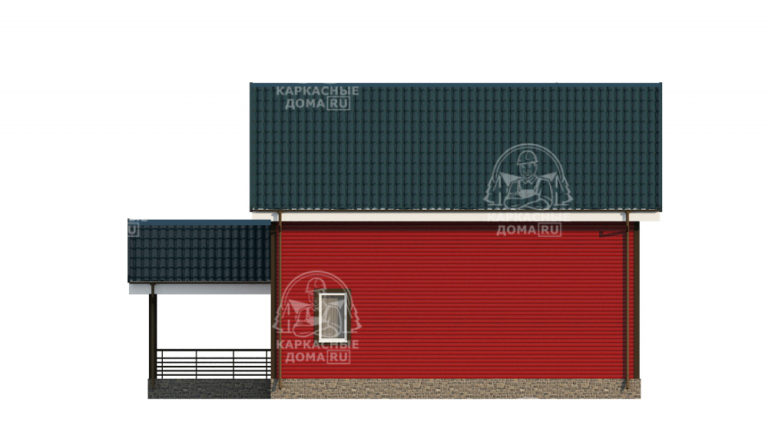 проект каркасного дома Александрин Москва