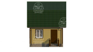 каркасный дом 5x6 под ключ