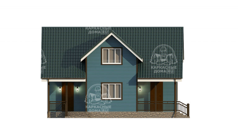 каркасный дом 10,5 на 7,5 Москва