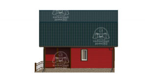 проект каркасного дома Жадеит Москва