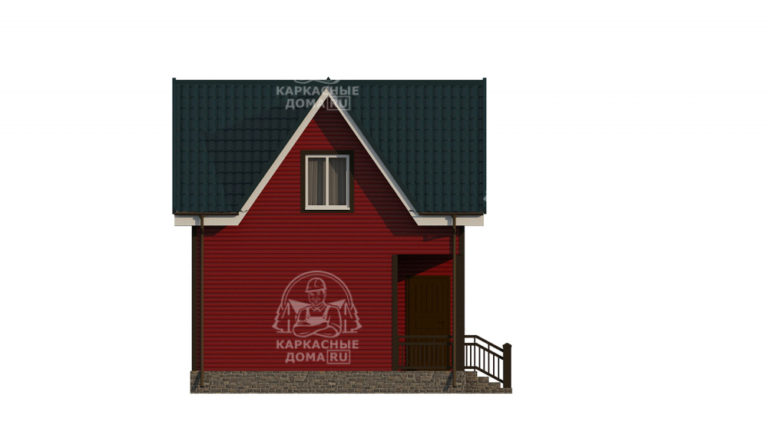 каркасный дом Корунд под ключ