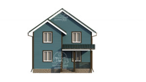 каркасный дом Бриллиант 7x7,5 Москва