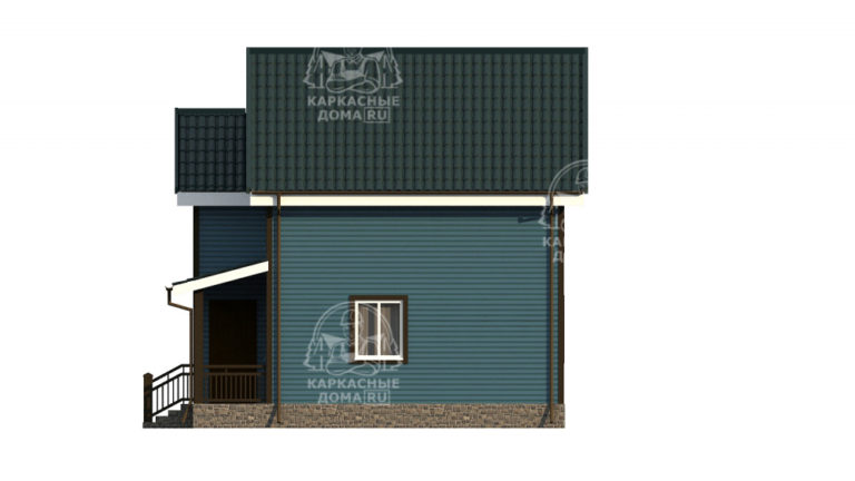 проект каркасного дома Бриллиант Москва