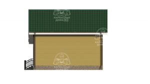 проект каркасного дома Обсидиан Москва