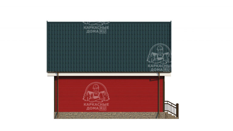 проект каркасного дома Перламутр Москва