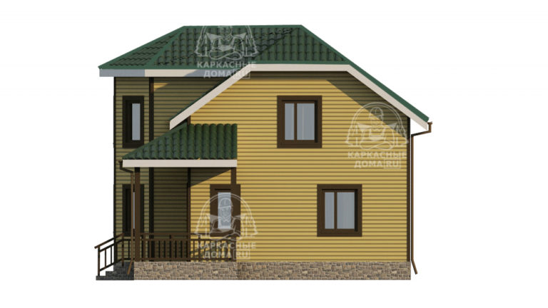 каркасный дом Турмалин 9x8 Москва