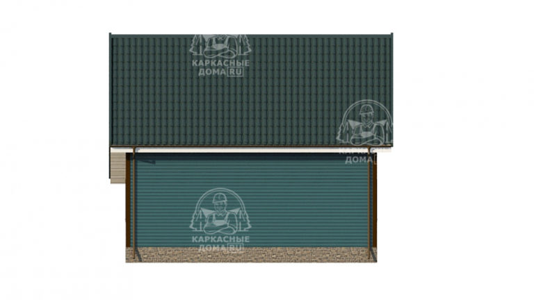 проект каркасного дома Сердолик Москва