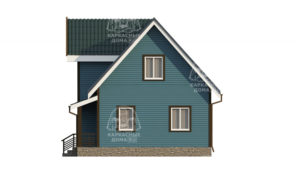 проект каркасного дома Туркенит Москва