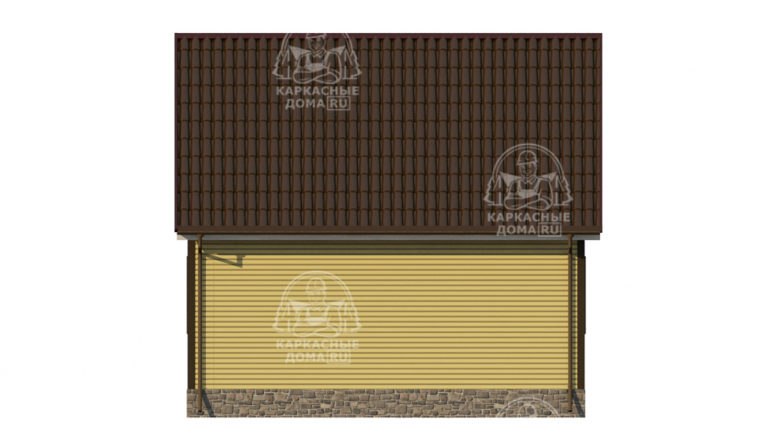 проект каркасного дома Джиразоль Москва