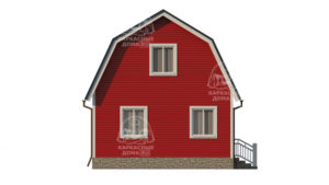 каркасный дом Лабрадор 6x6 Москва