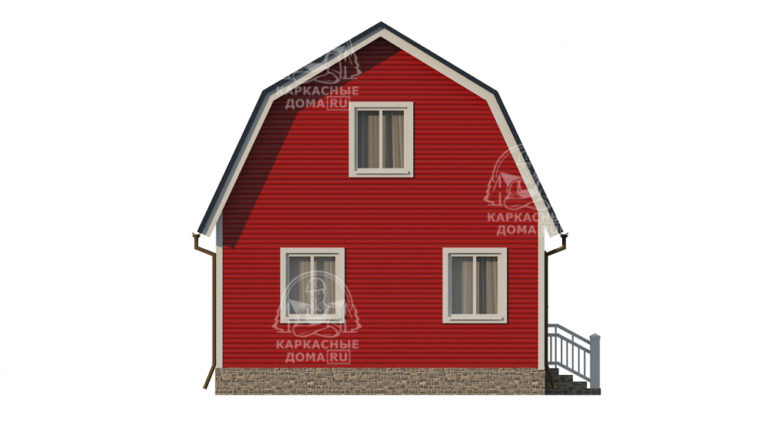 каркасный дом Лабрадор 6x6 Москва