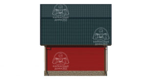 проект каркасного дома Лабрадор Москва