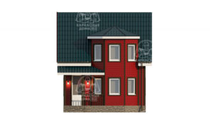 каркасный дом Пироп 6x7 Москва