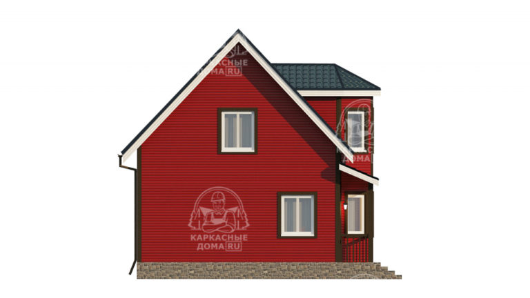 проект каркасного дома Пироп Москва