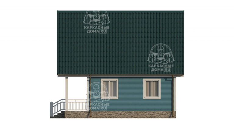 проект каркасного дома Цитрин Москва