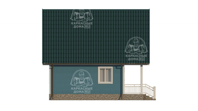 каркасный дом Цитрин под ключ