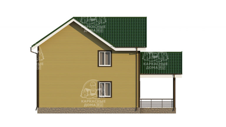 проект каркасного дома Флюорит Москва