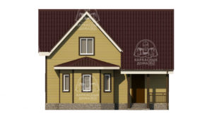 каркасный дом Сардоникс 9x8 Москва