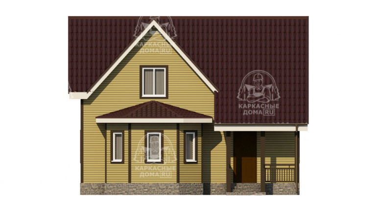 каркасный дом Сардоникс 9x8 Москва