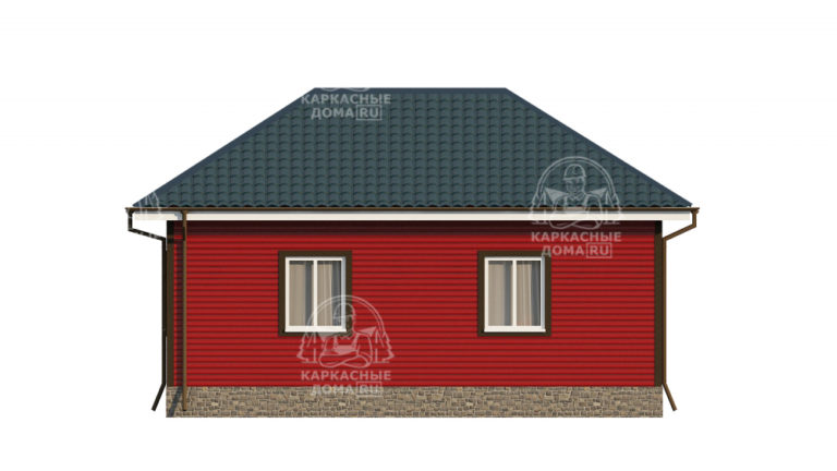 проект каркасного дома Иолит Москва