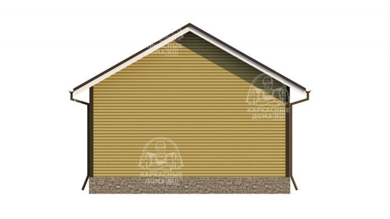 проект каркасного дома Везувиан Москва