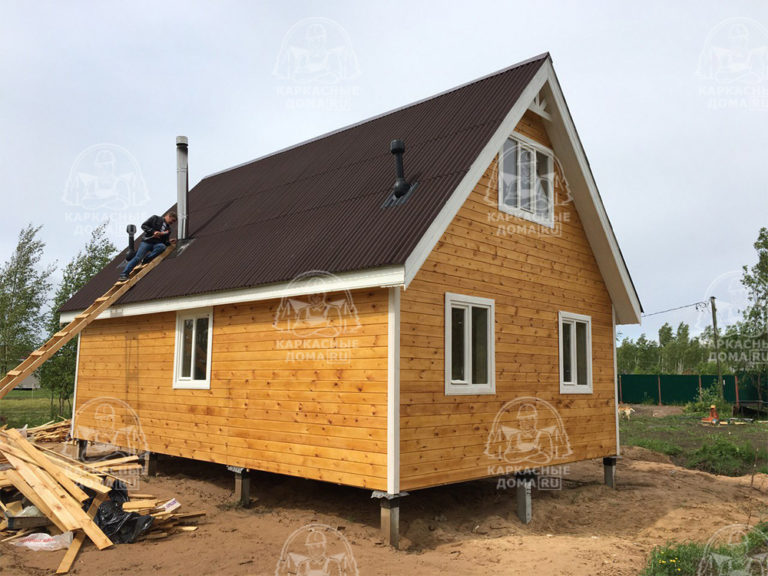 проект каркасного дома Гиацинт Москва