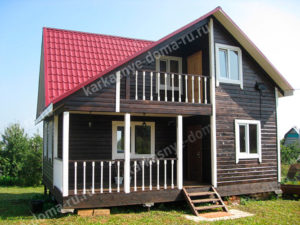 проект каркасного дома Корунд Москва