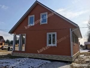 проект каркасного дома Халцедон Москва