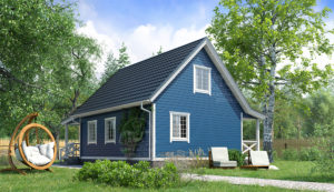 каркасный дом Малахит под ключ