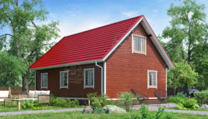 проект каркасного дома Оникс Москва