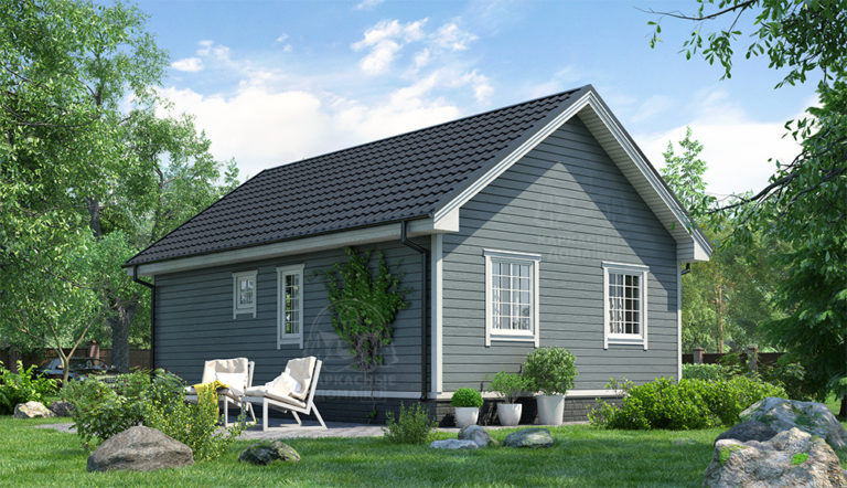 каркасный дом Сапфир под ключ