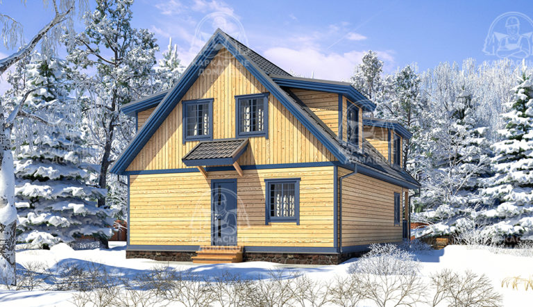 проект каркасного дома Топаз Москва