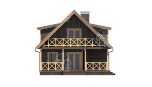 строительство каркасника 12x8 под ключ